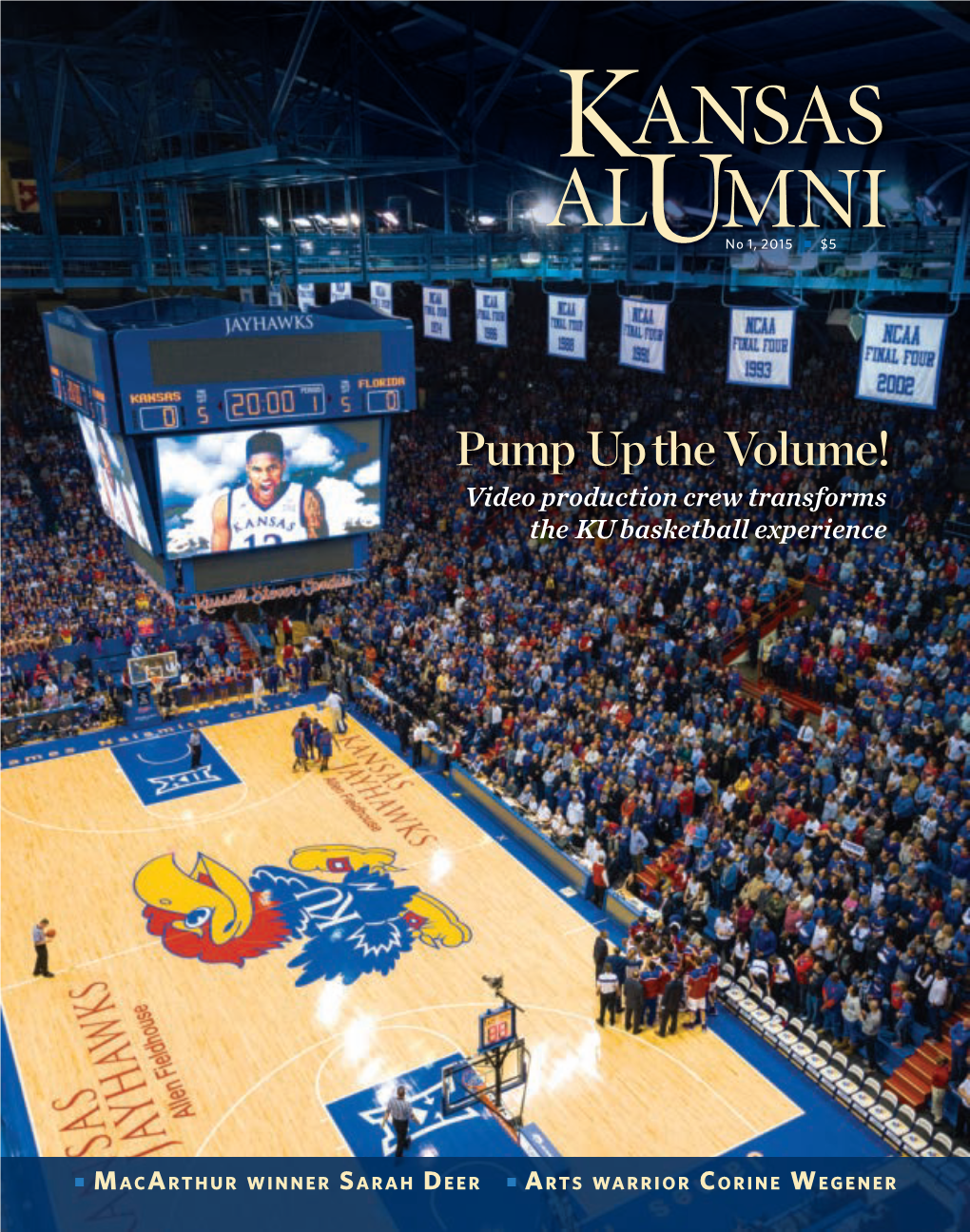 Pump up the Volume! Video Production Crew Transforms the KU Basketball Experience