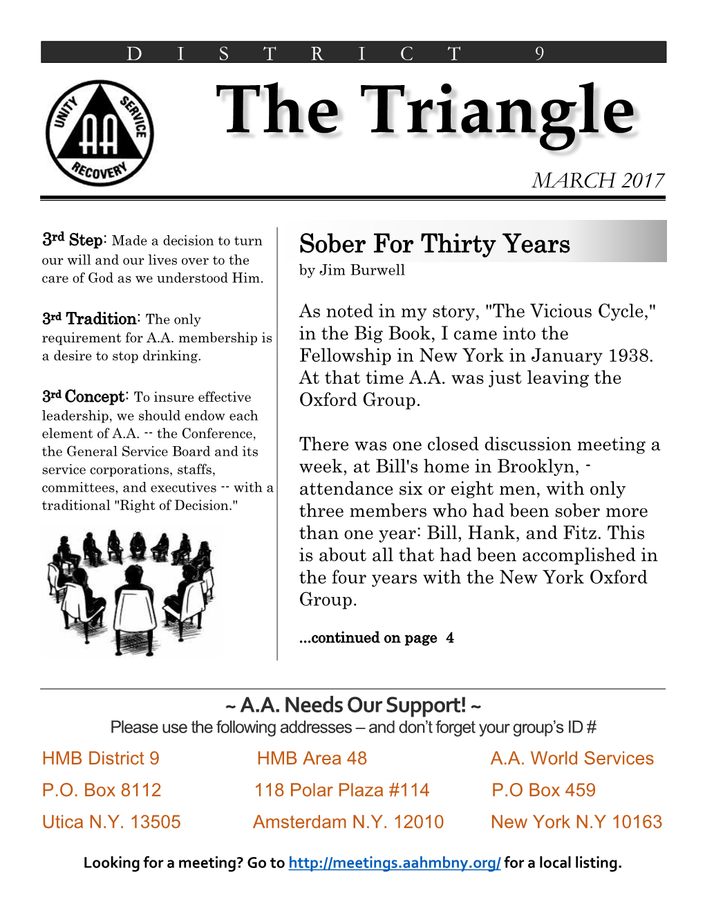 The Triangle MARCH 2017