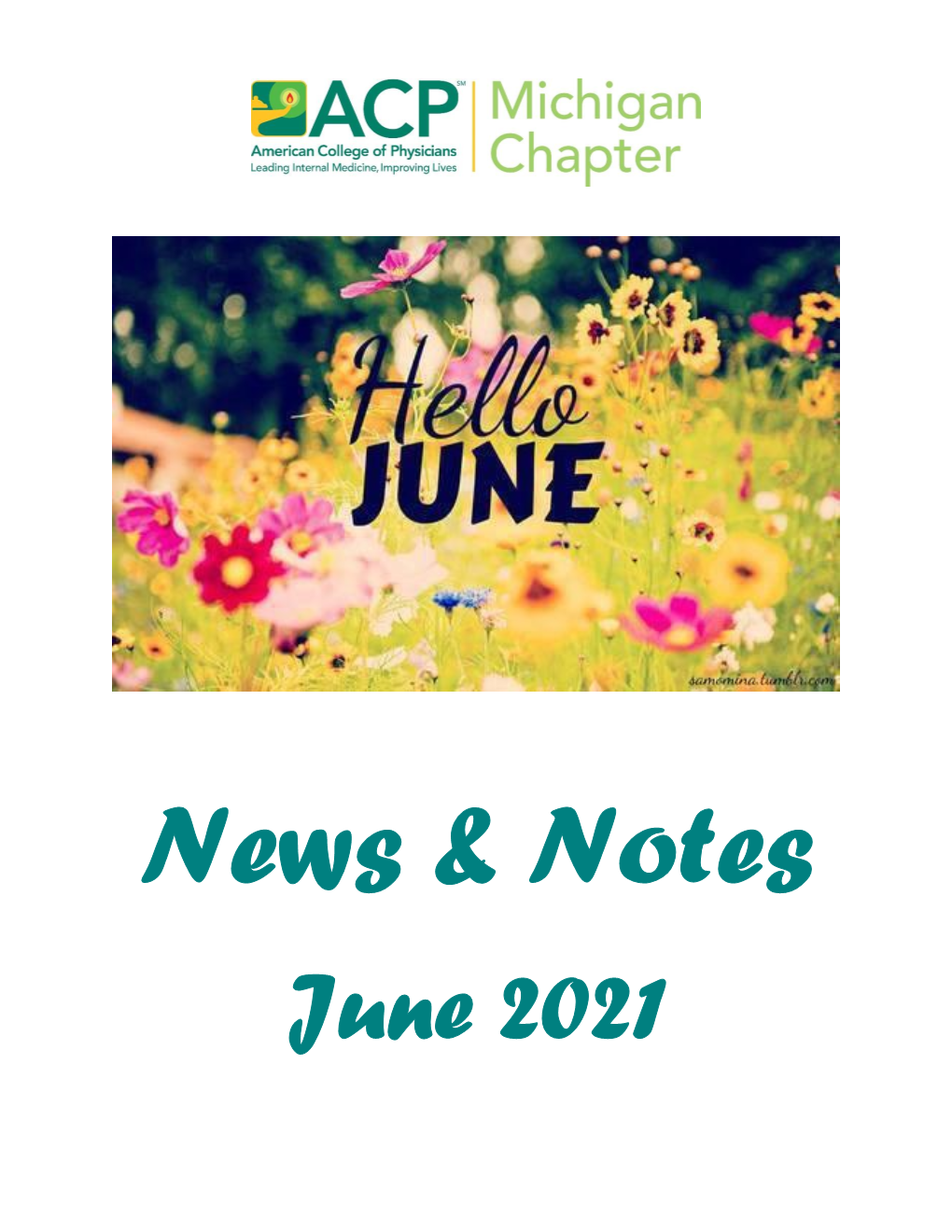 June 2021 Keeping up to Date