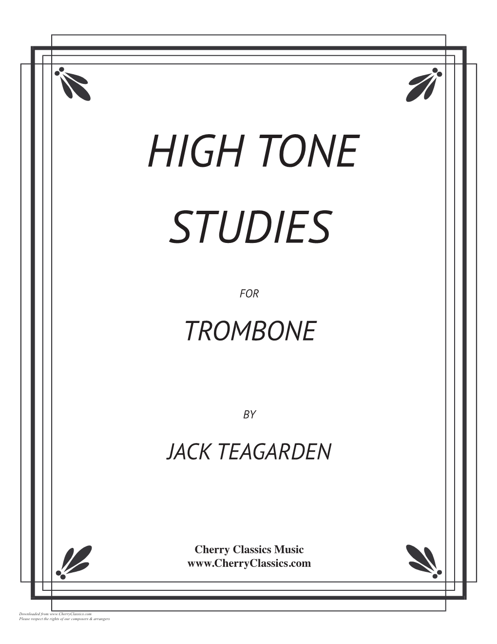 High Tone Studies