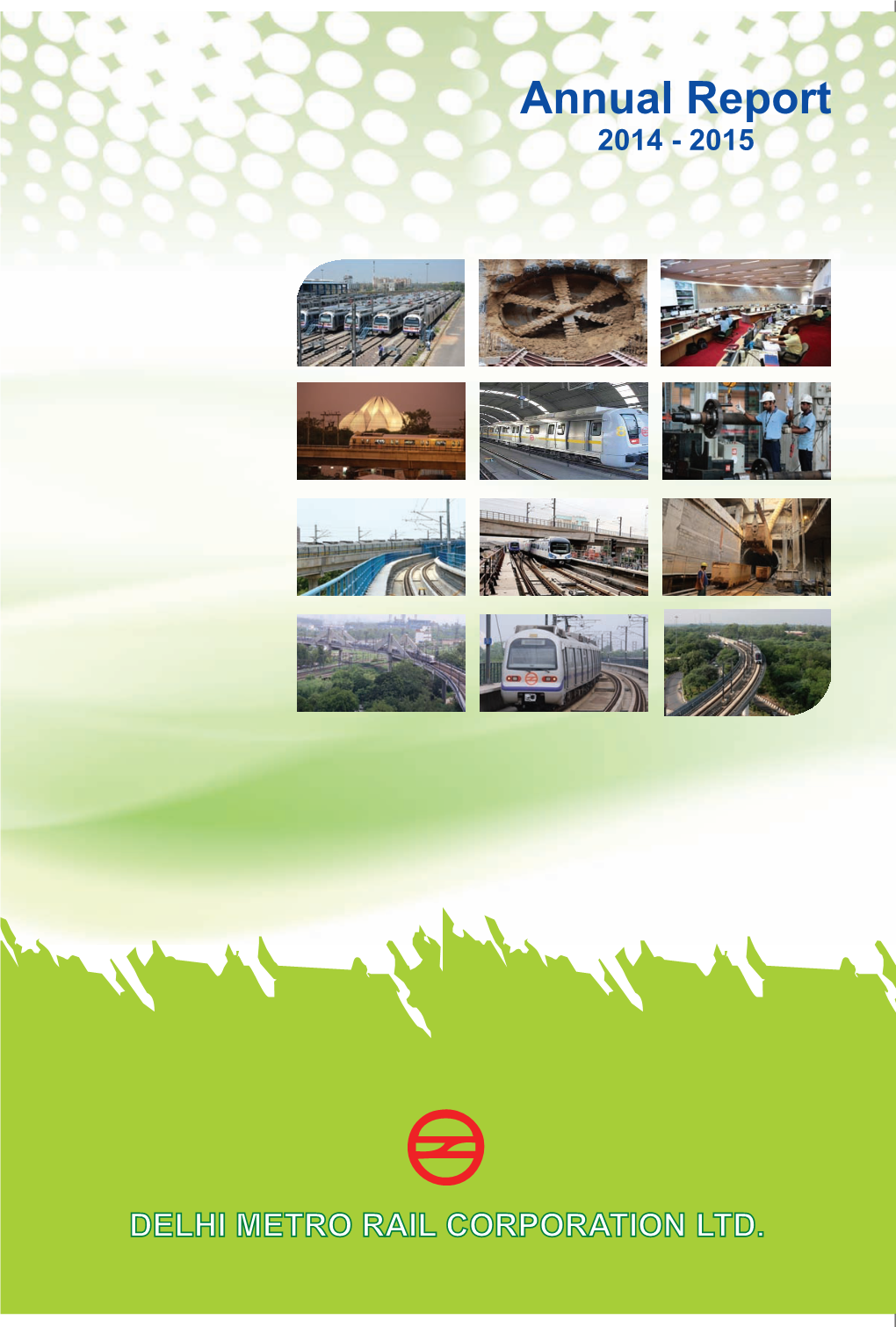 Annual Report 2014-15 DMRC Size