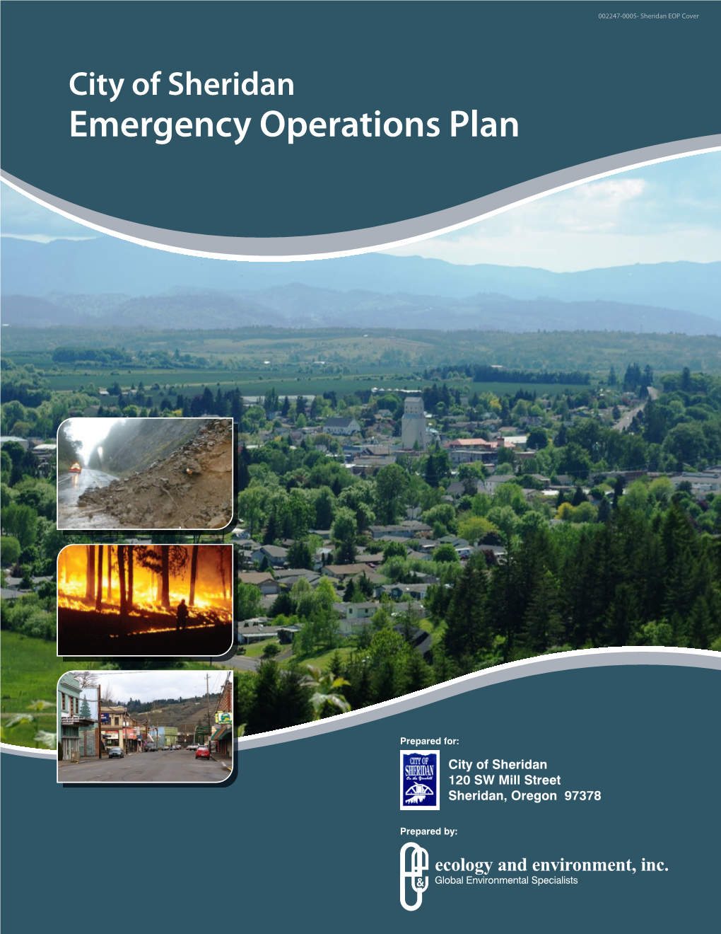 City of Sheridan Emergency Operations Plan