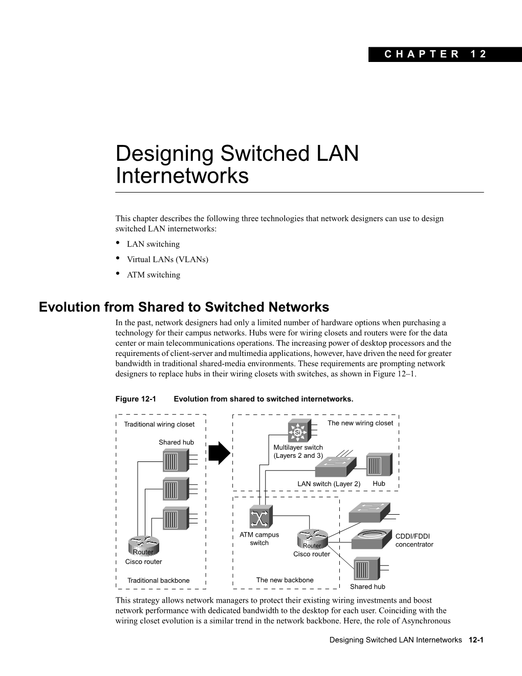 Designing Switched LAN Internetworks