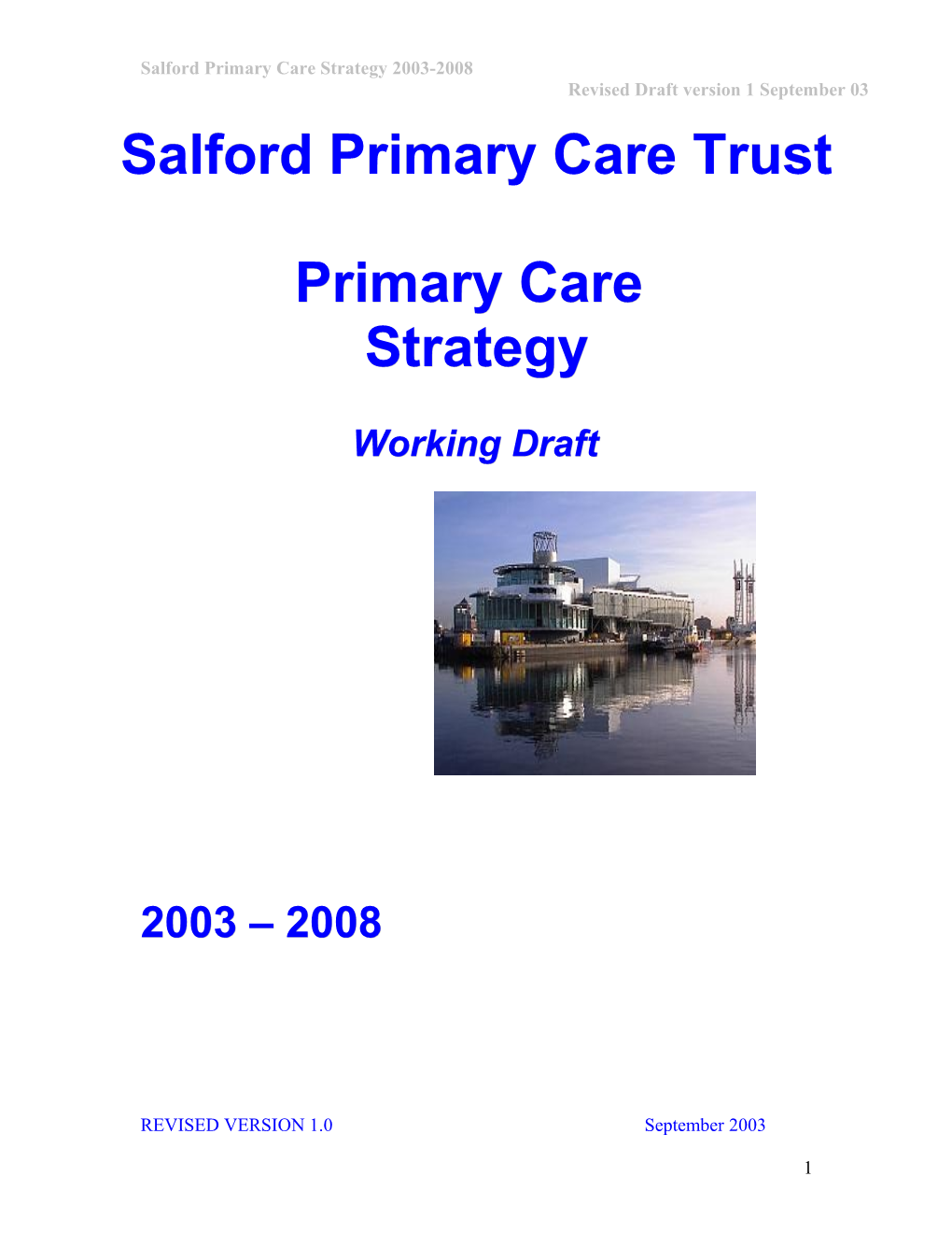 Salford Primary Care Trust