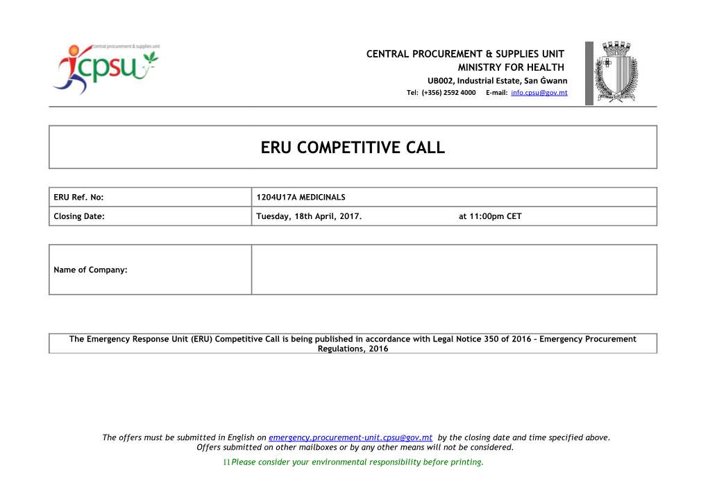 ERU Competitive Call Page 13 of 13