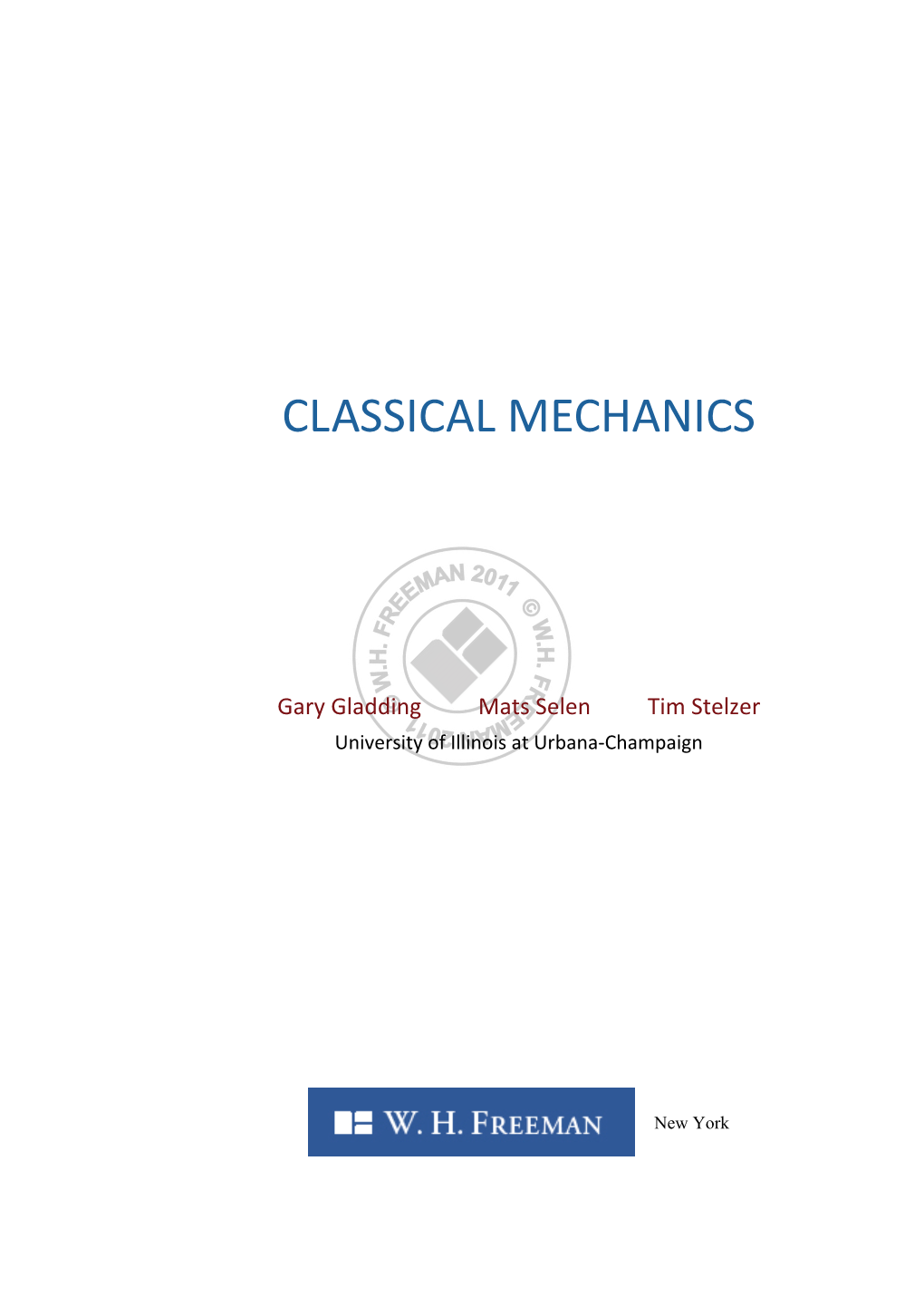 Classical Mechanics