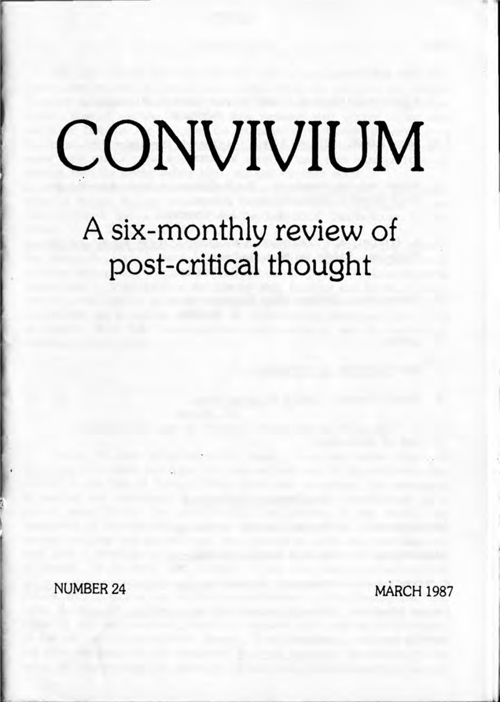 Download Convivium 24, March 1987
