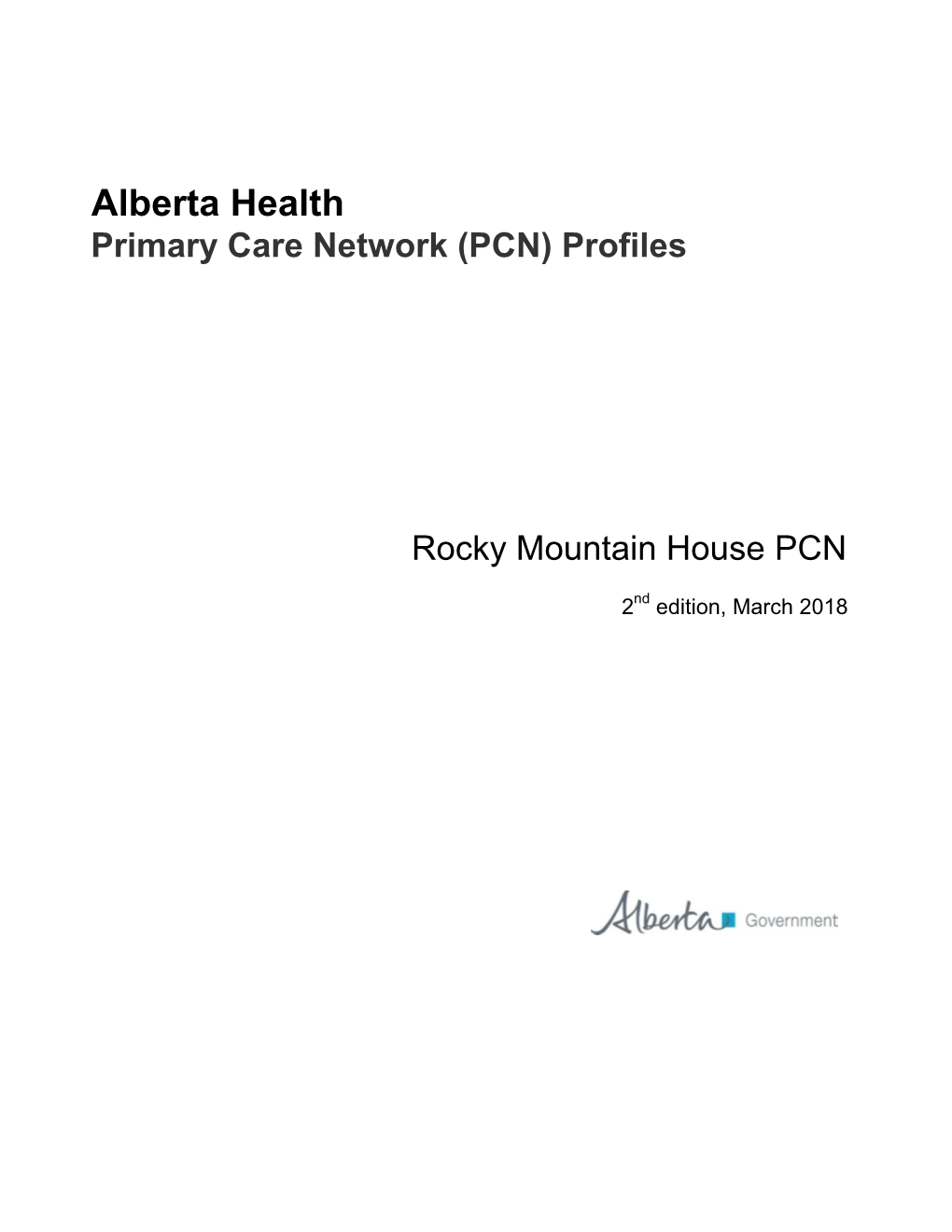 Rocky Mountain House PCN