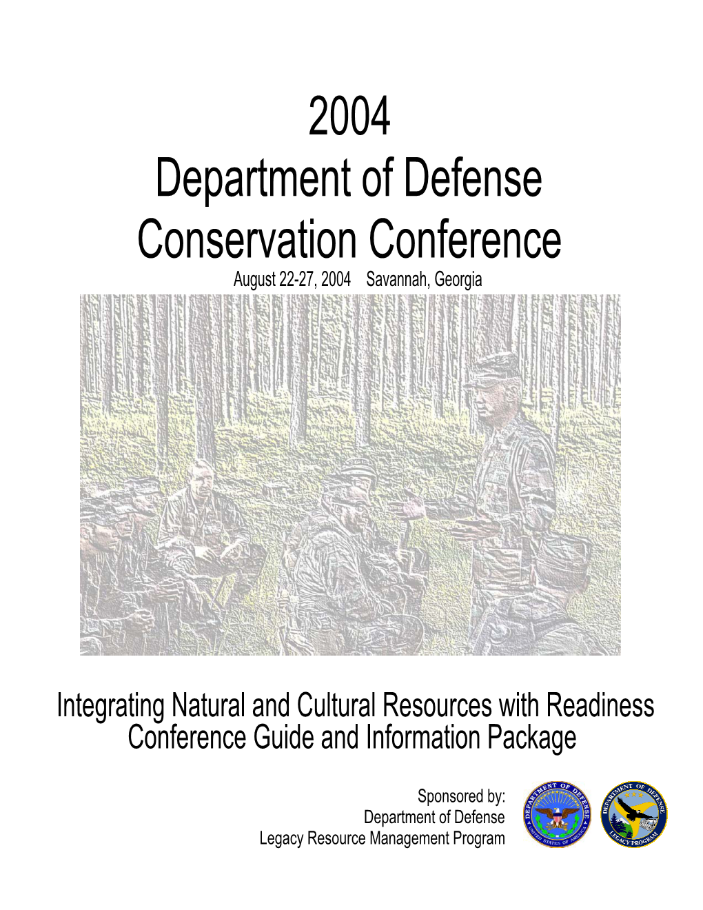 2004 Dod Conservation Conference Presentations