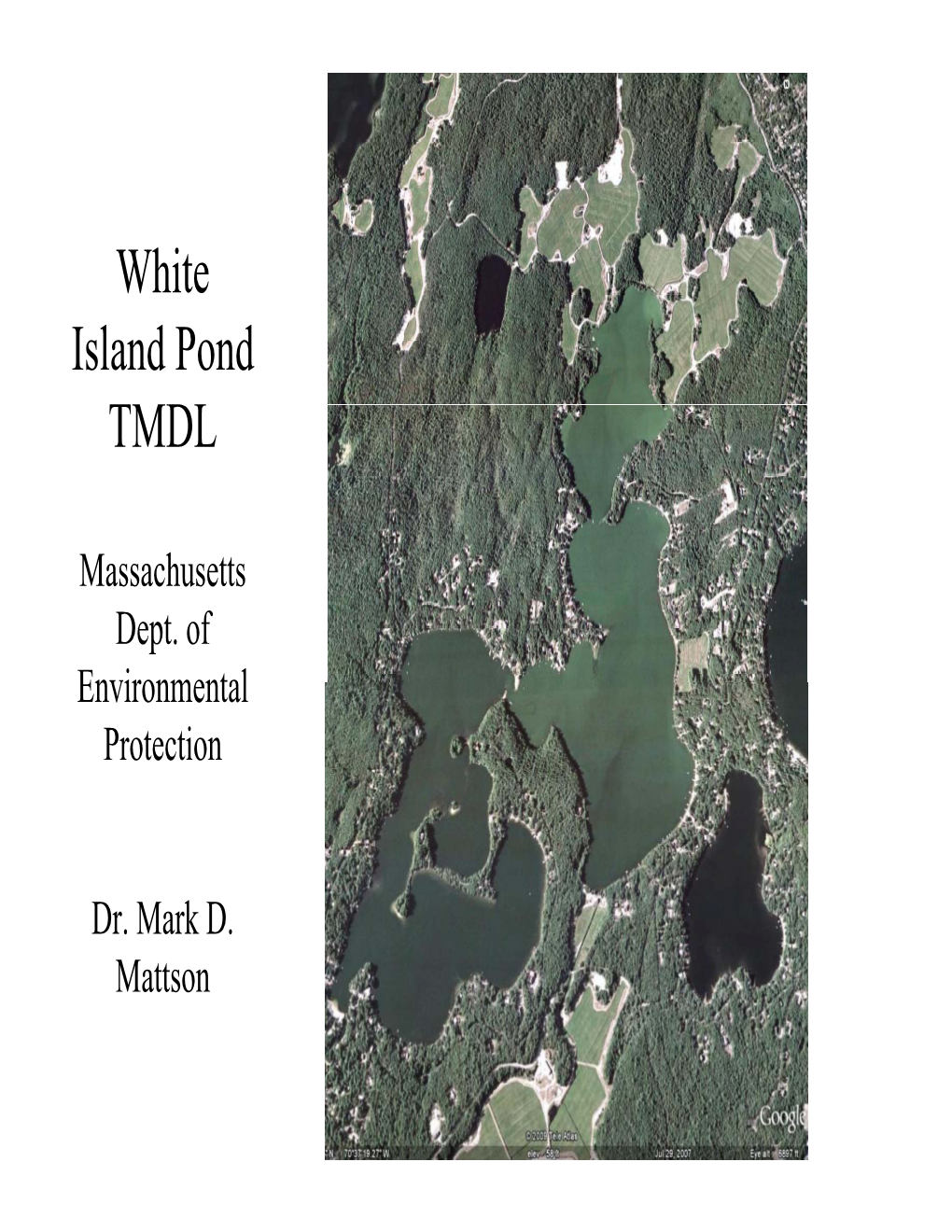 White Island Pond TMDL