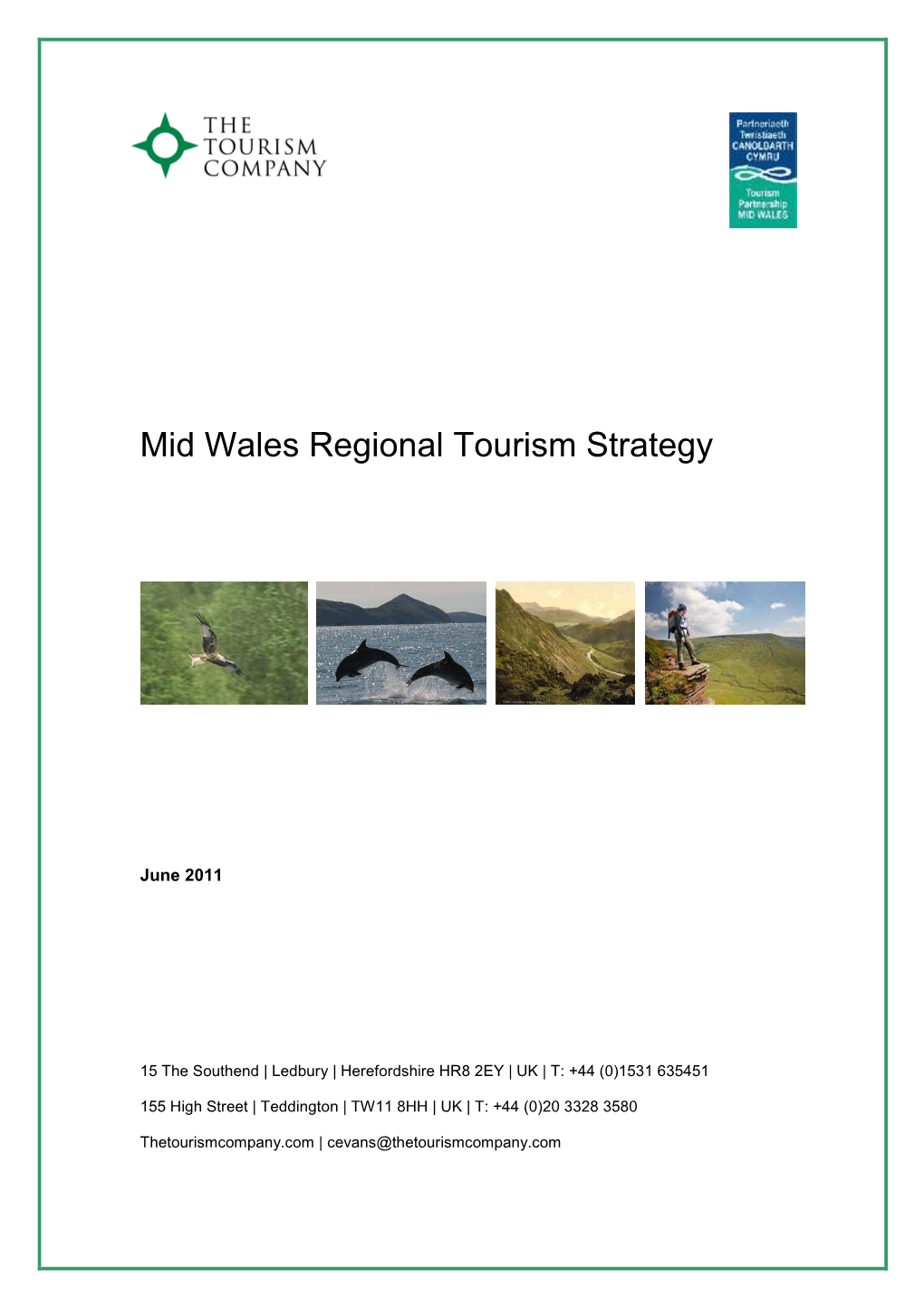 Mid Wales Regional Tourism Strategy