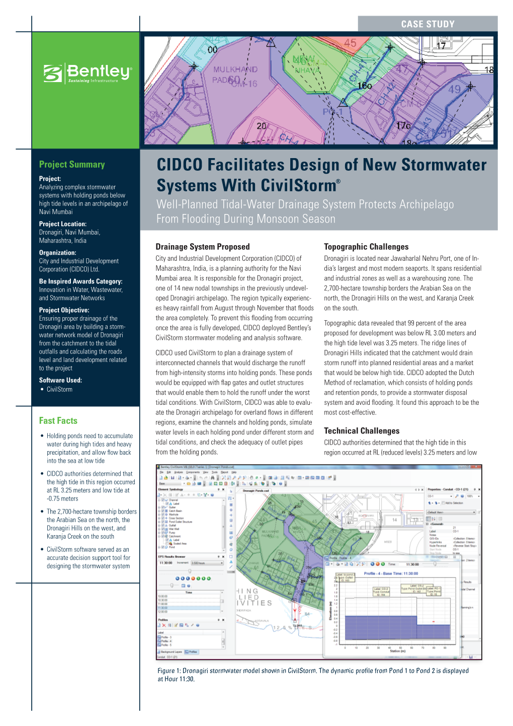 Cidco Facilitates Design of New Stormwater Systems with Civilstorm®