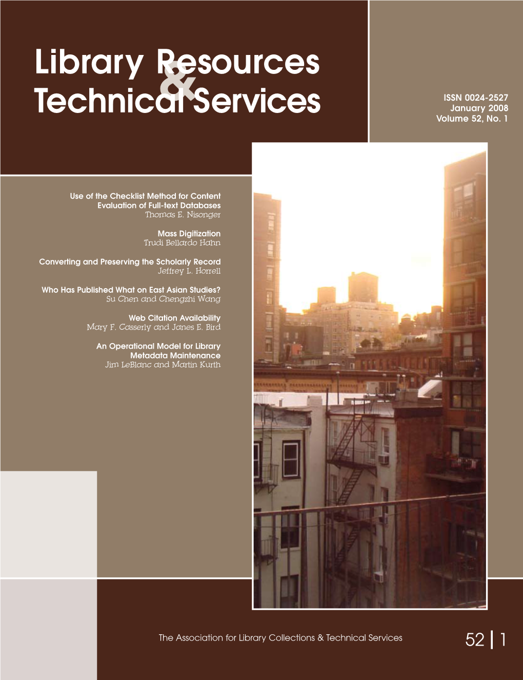 Library Resources Technical Services