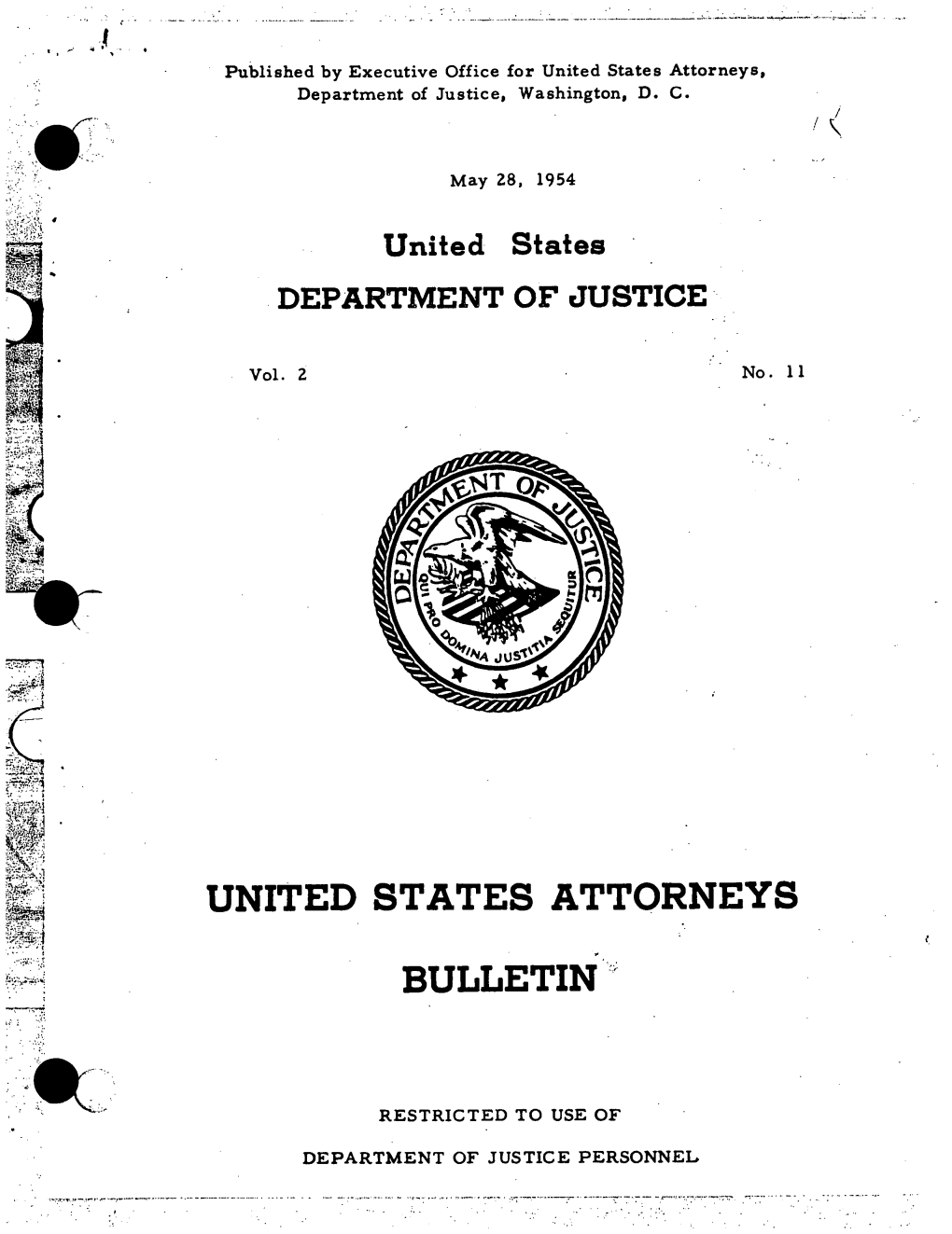 United States Attorneys Department of Justice Washington