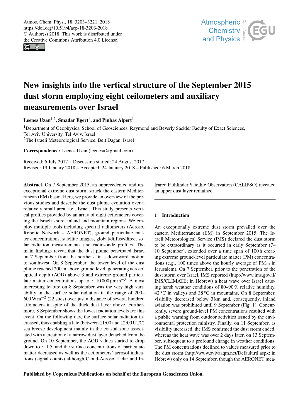 New Insights Into the Vertical Structure of the September 2015 Dust Storm Employing Eight Ceilometers and Auxiliary Measurements Over Israel