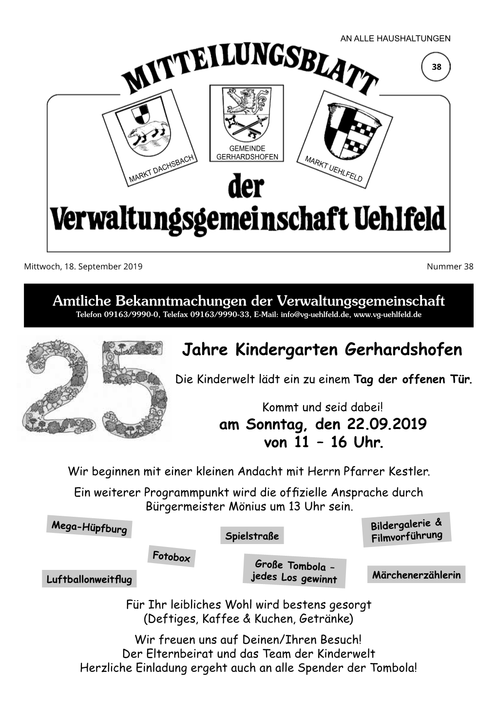 Jahre Kindergarten Gerhardshofen