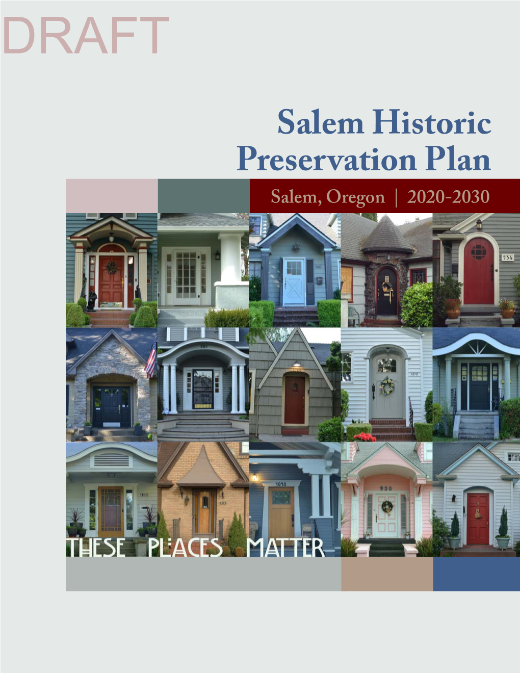 Draft Historic Preservation Plan Update for July 16