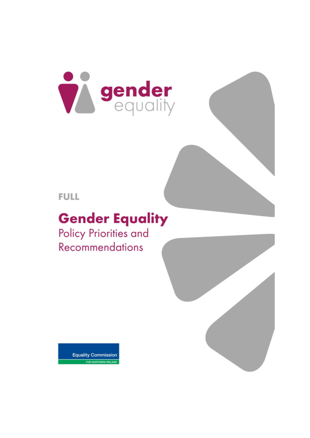 Gender Equality Policy Priorities and Recommendations