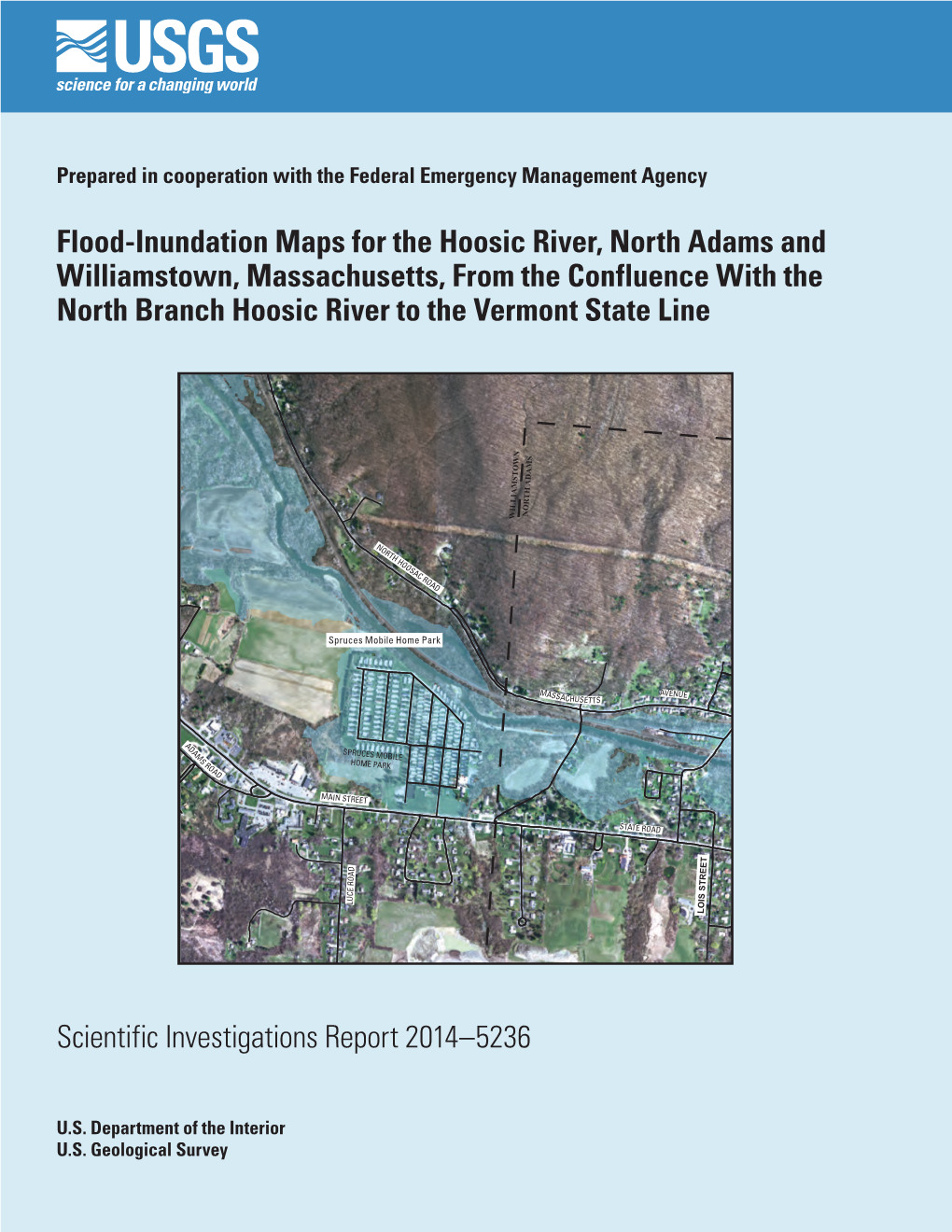 Flood-Inundation Maps for the Hoosic River, North Adams