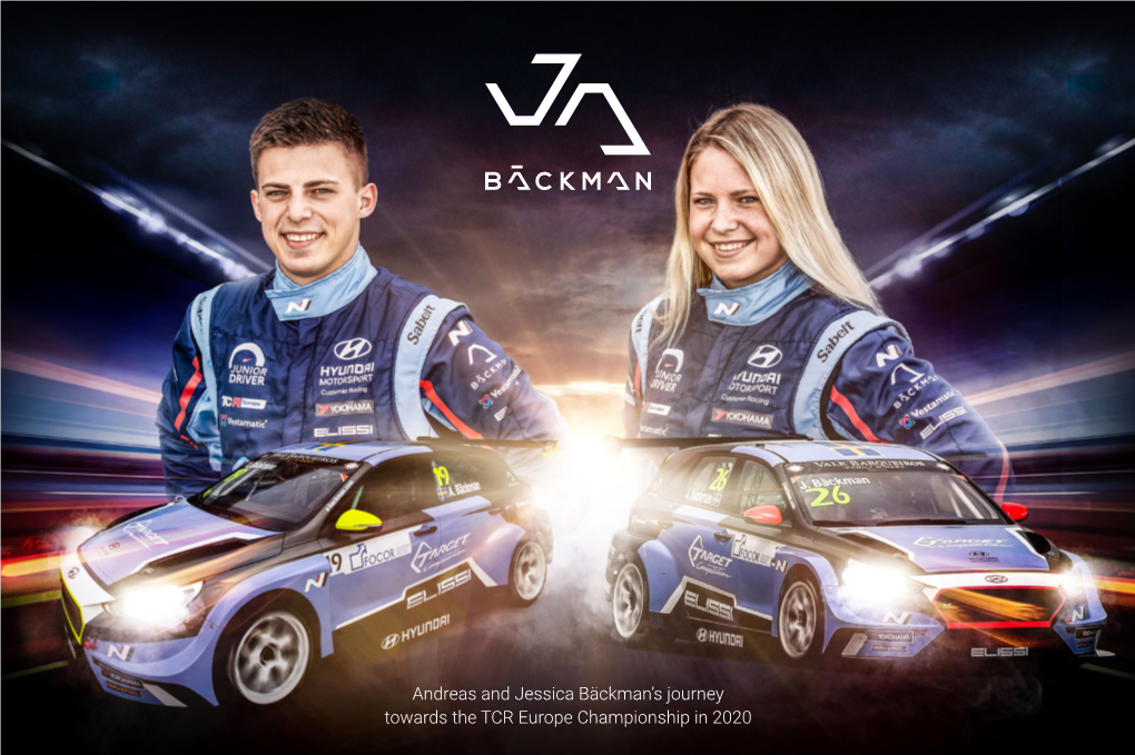 Andreas and Jessica Bäckman's Journey Towards the TCR Europe