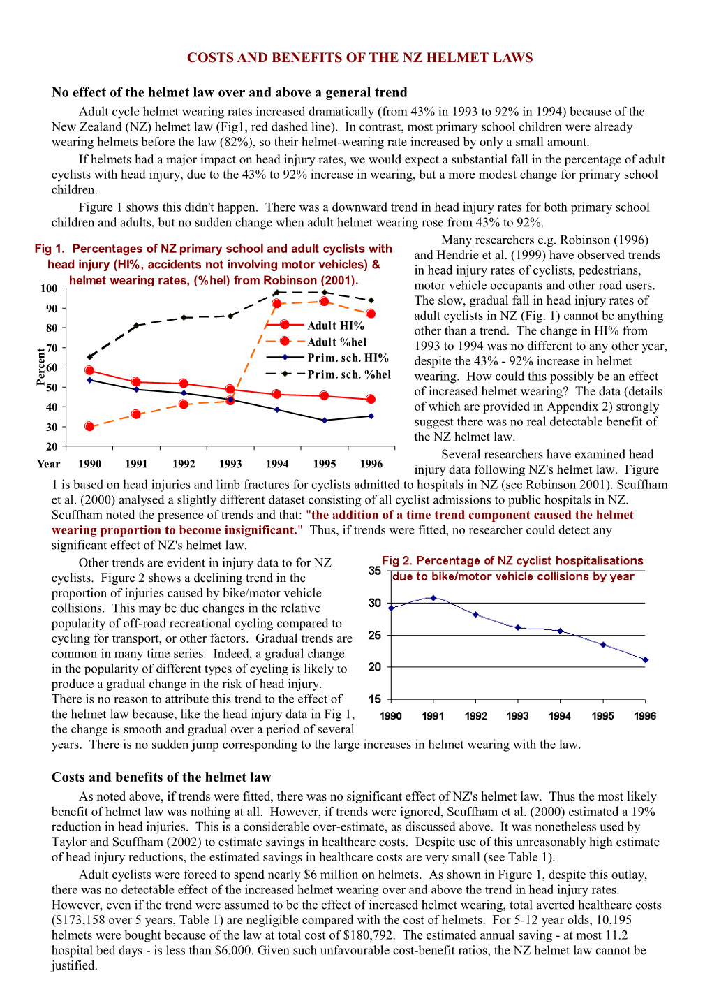 Lee and Mann Reported That More Than 50 Children Under 16 Are Killed Each Year in Cycling