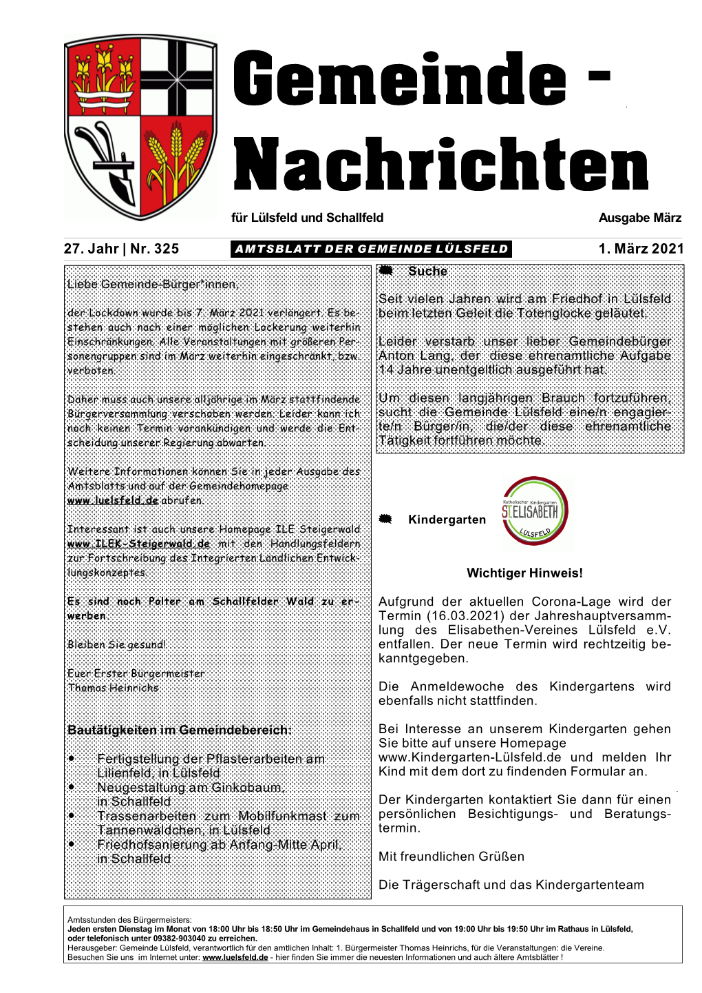 Amtsblatt März 2021