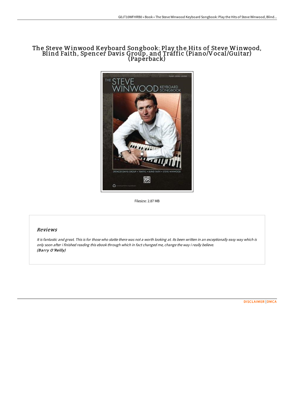 Download PDF ^ the Steve Winwood Keyboard