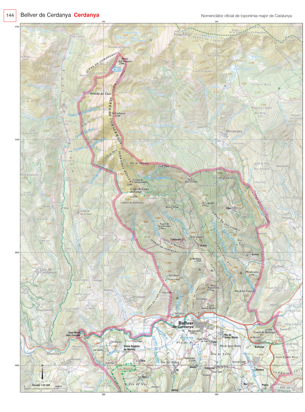 Bellver De Cerdanya Cerdanya Nomenclàtor Oficial De Toponímia Major De Catalunya