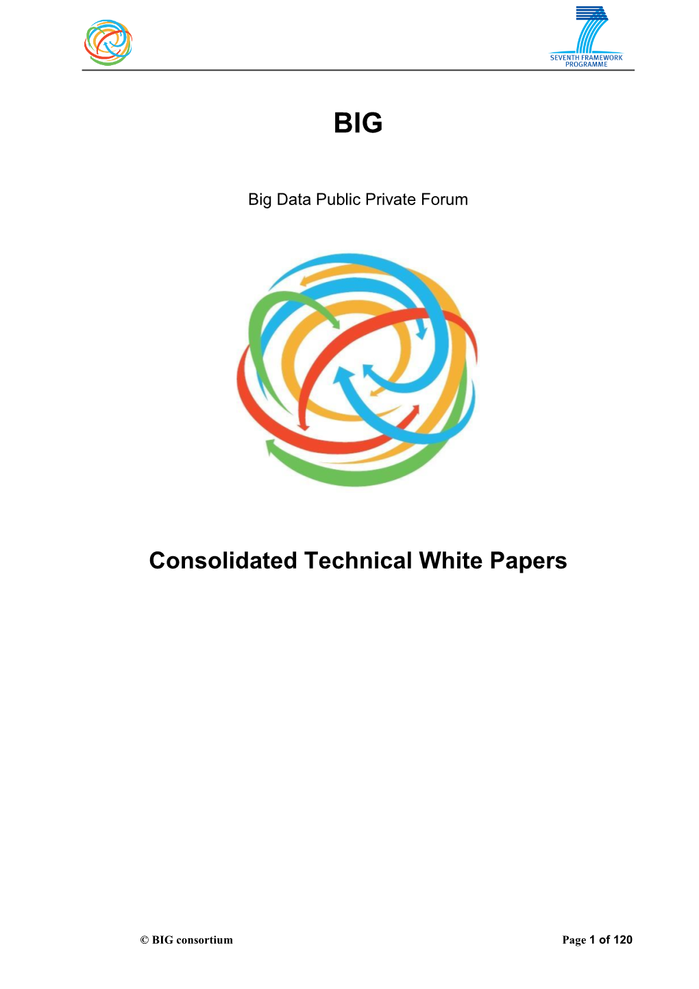 First Draft of Technical White Papers