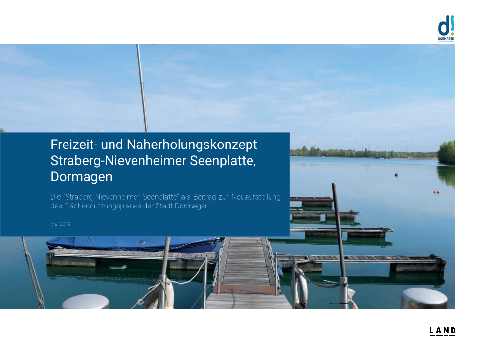 Freizeit- Und Naherholungskonzept Straberg-Nievenheimer Seenplatte, Dormagen