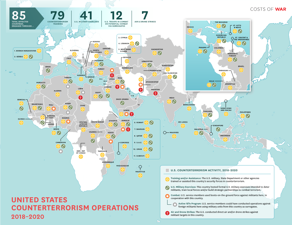 United States Counterterrorism Operations 2018-2020