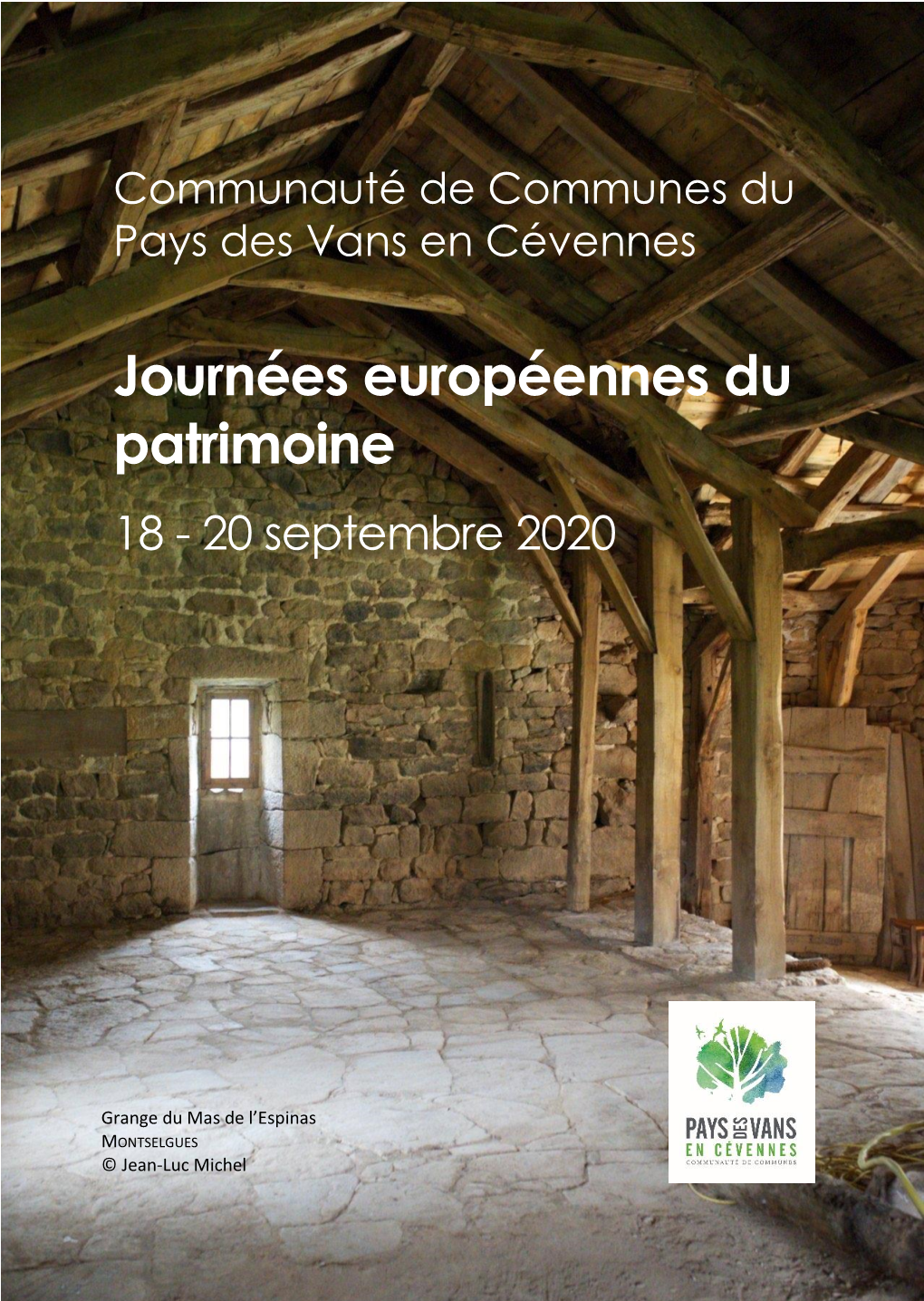 Journées Européennes Du Patrimoine 18 - 20 Septembre 2020
