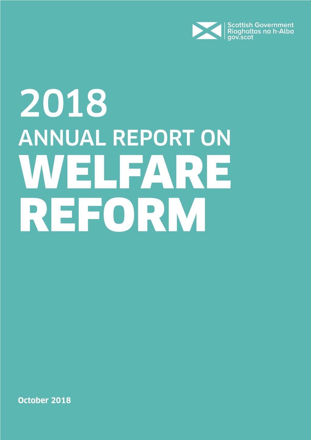 2018 Annual Report on Welfare Reform