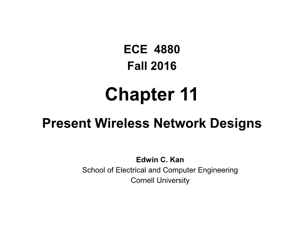 ECE 4740 Partial Lecture Notes