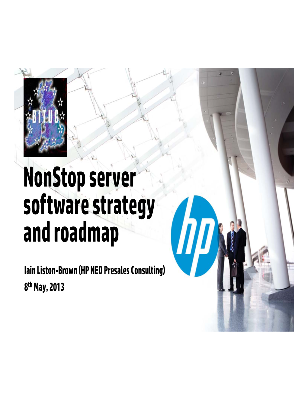 Nonstop Server Software Strategy and Roadmap