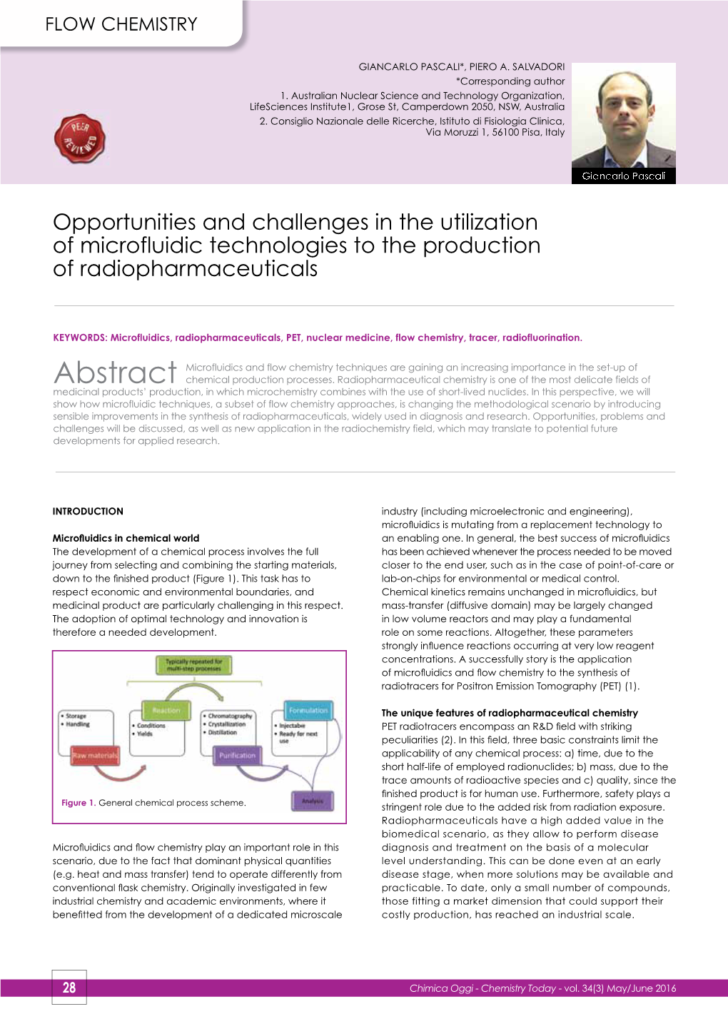 Opportunities and Challenges in the Utilization of Microfluidic Technologies to the Production of Radiopharmaceuticals