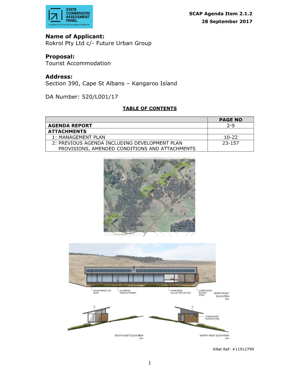 Name of Applicant: Rokrol Pty Ltd C/- Future Urban Group Proposal