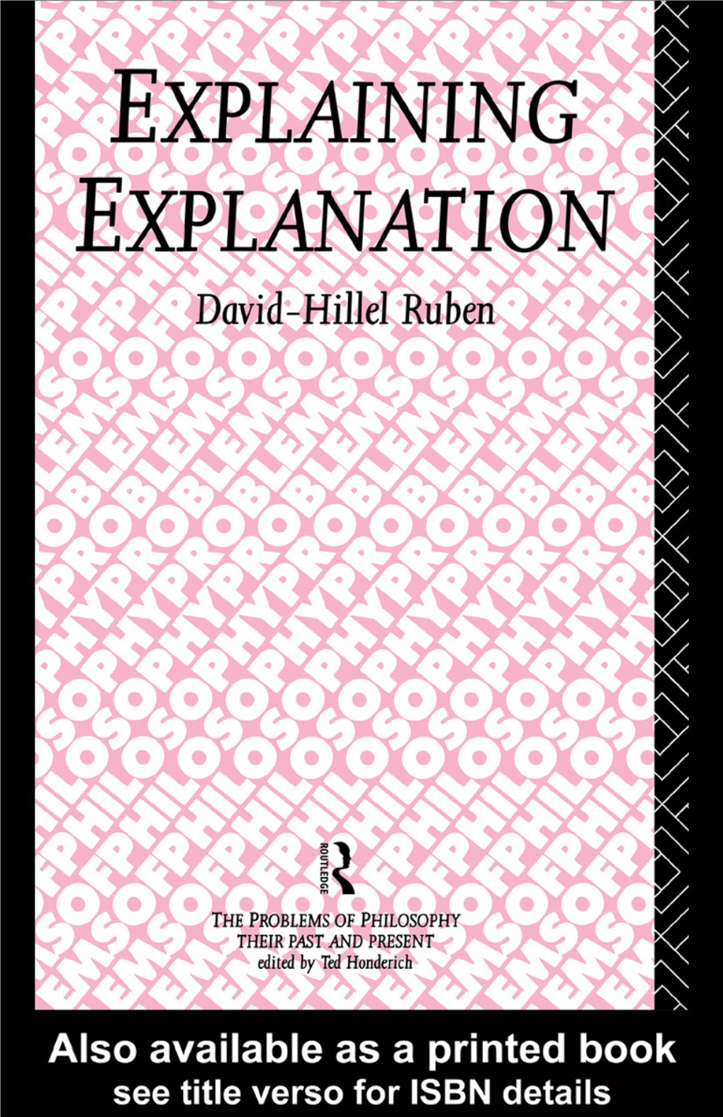 Explaining Explanation