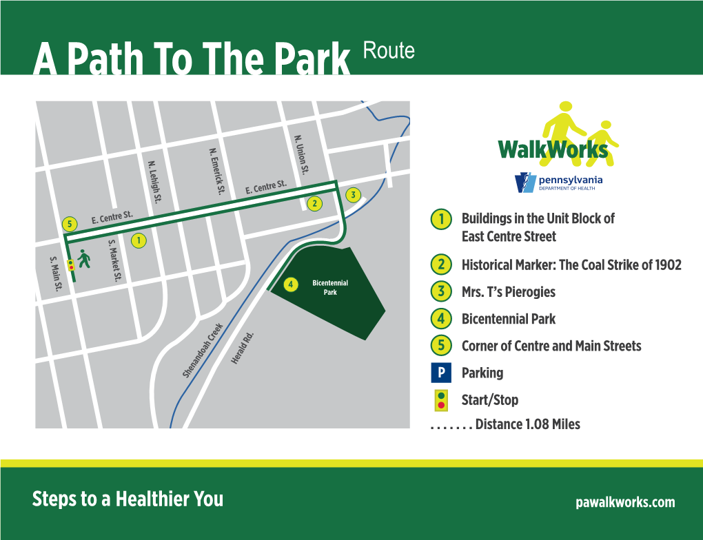 A Path to the Park Route