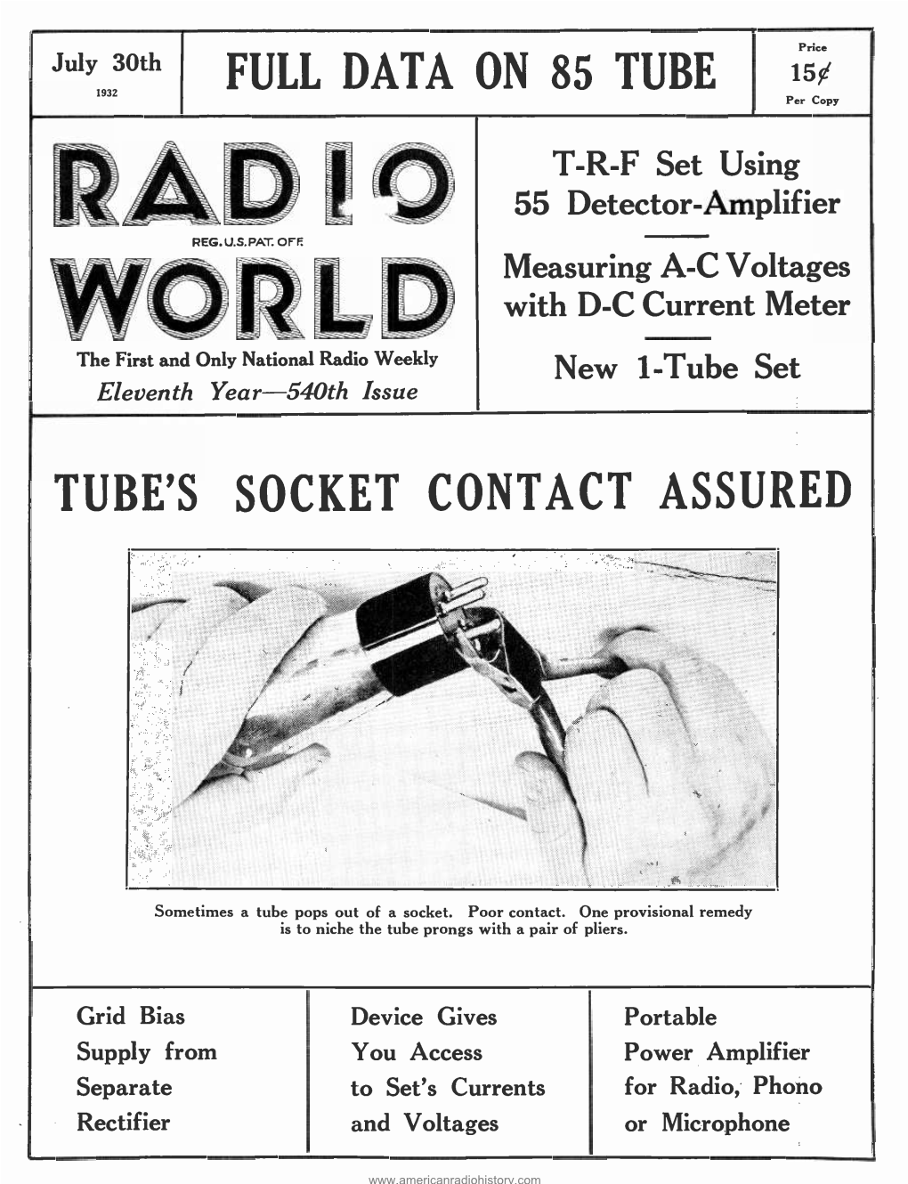 Tube's Socket Contact Assured