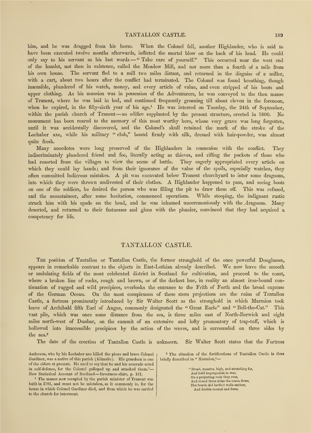 Scotland ; Picturesque, Historical, Descriptive : Being a Series of Views of Edinburgh and Its Environs