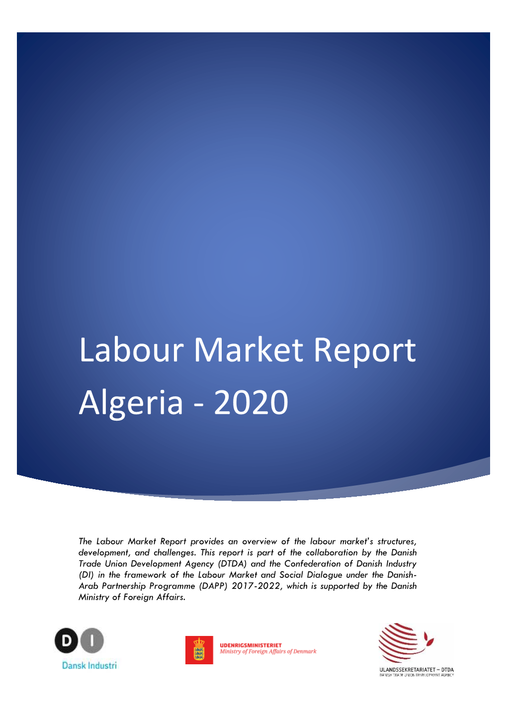 Labour Market Report Algeria - 2020