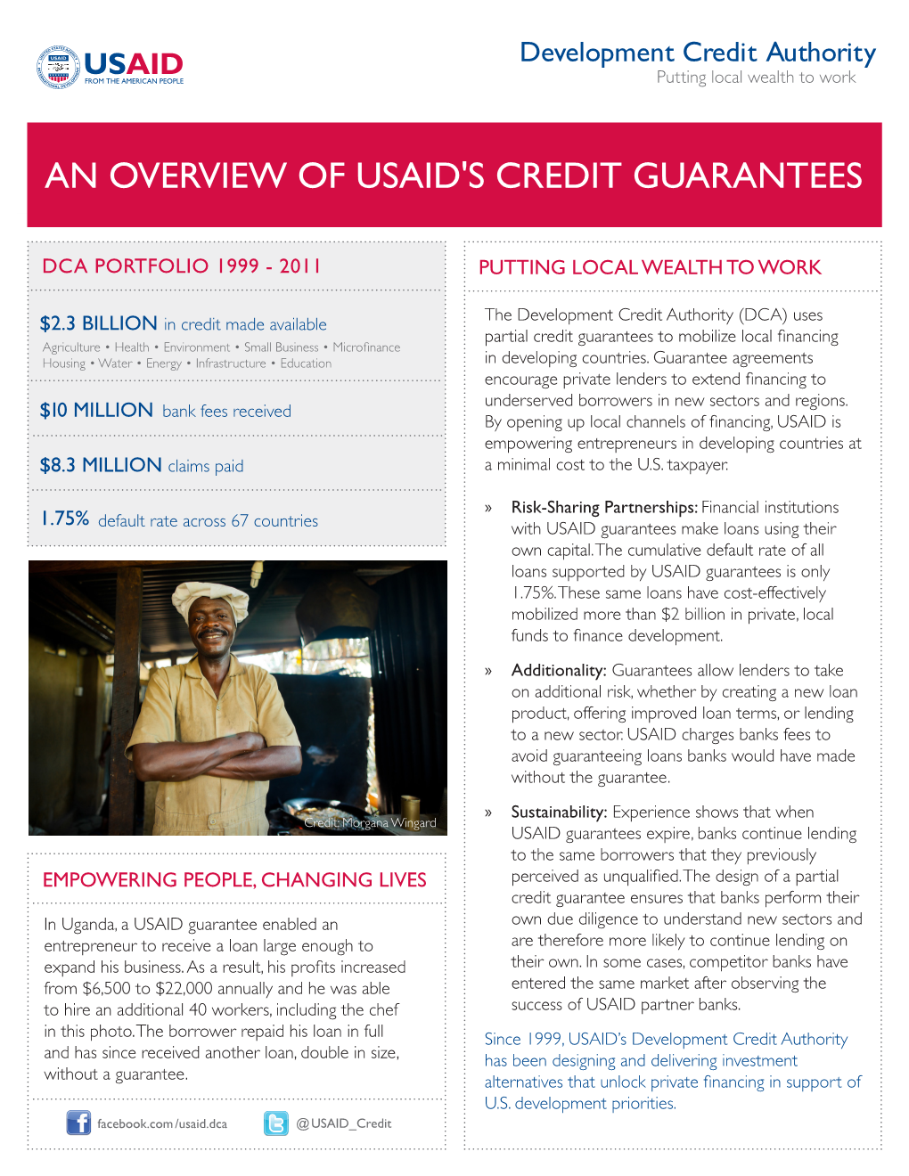 An Overview of Usaid's Credit Guarantees
