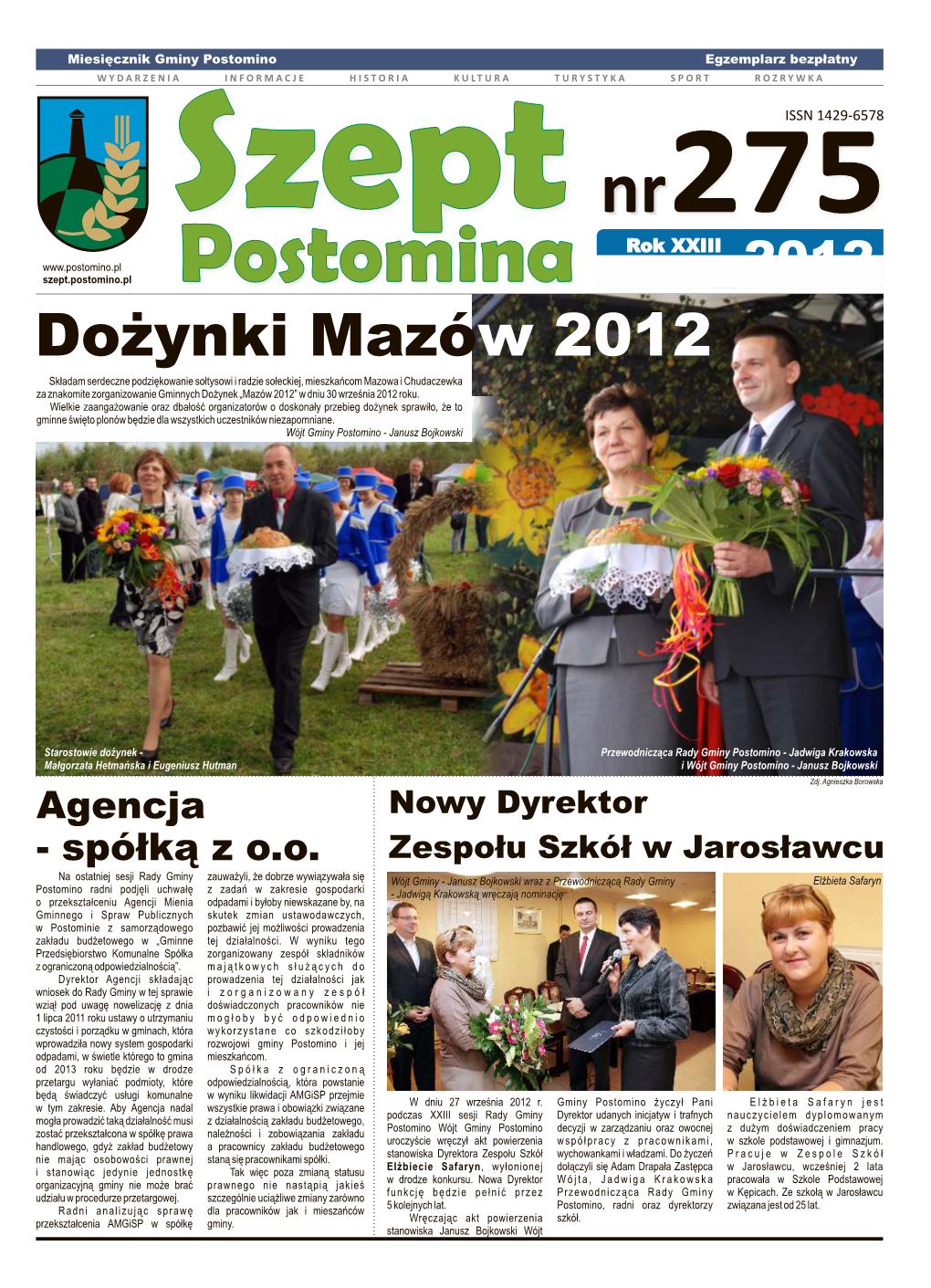 Dożynki Mazów 2012