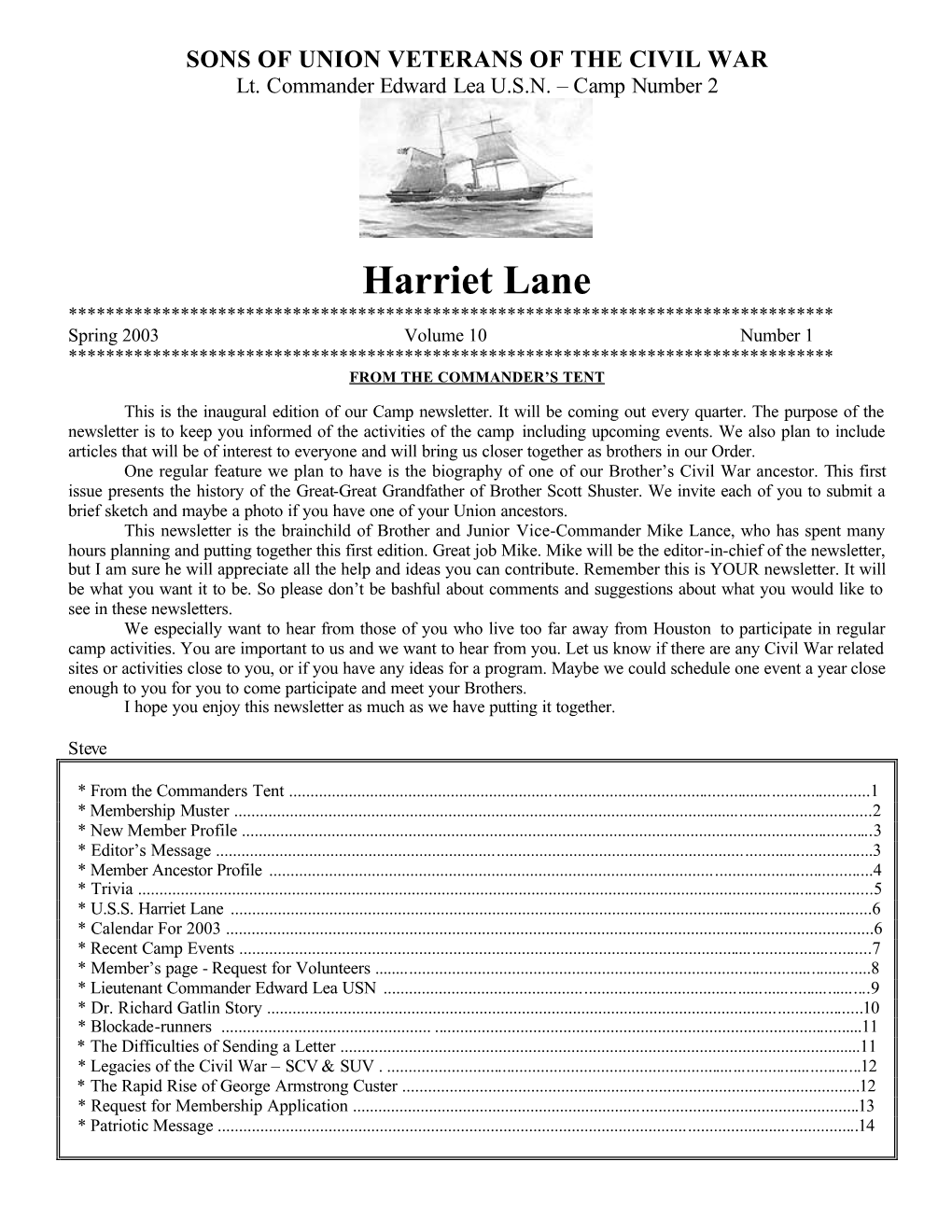 Harriet Lane