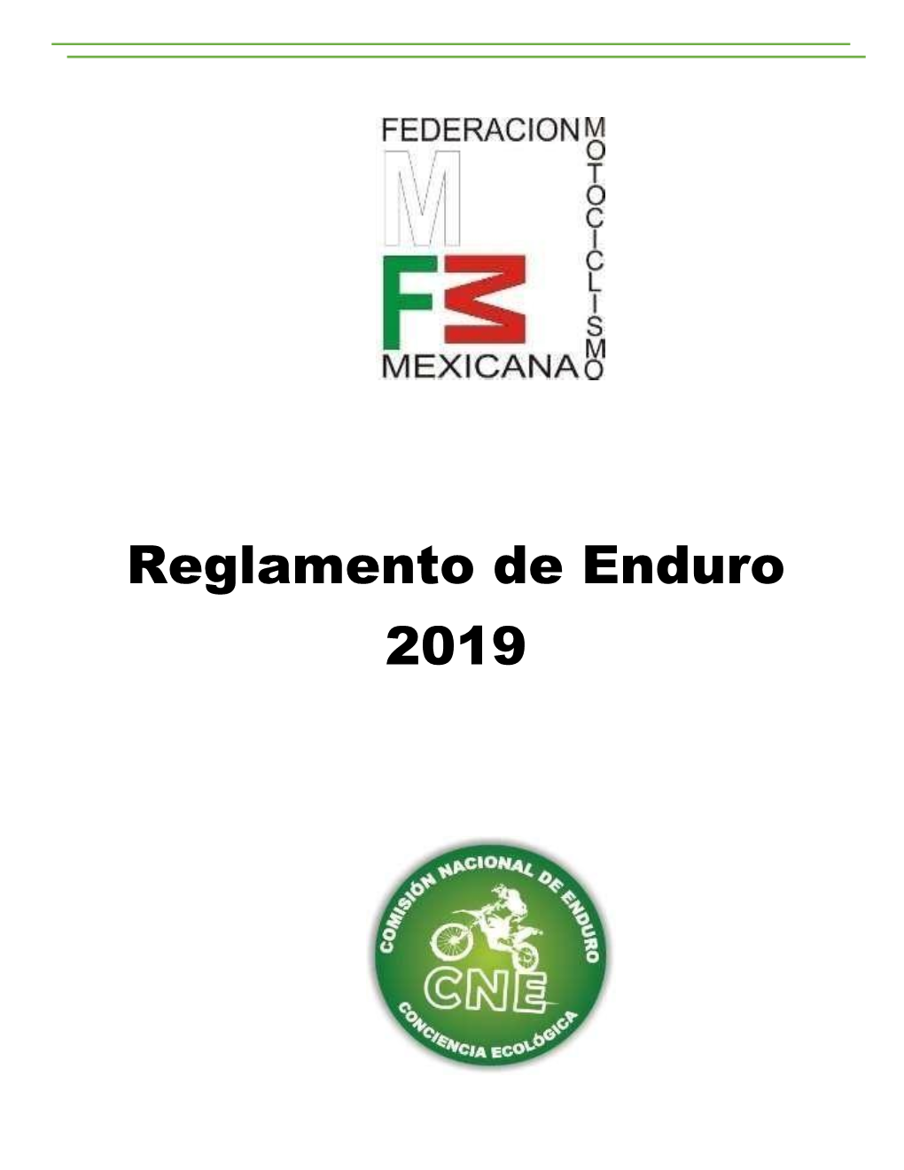 Reglamento De Enduro 2019