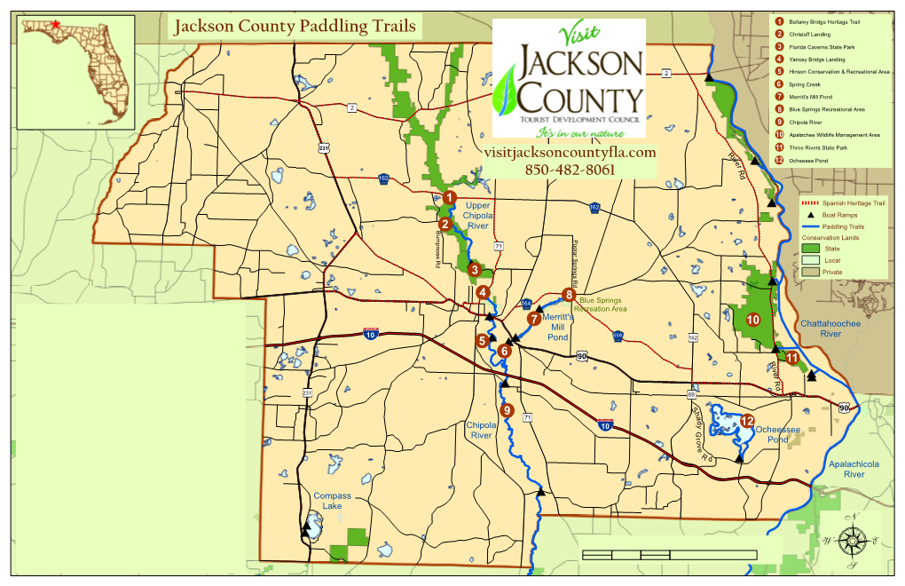 Jackson County Paddling Trails
