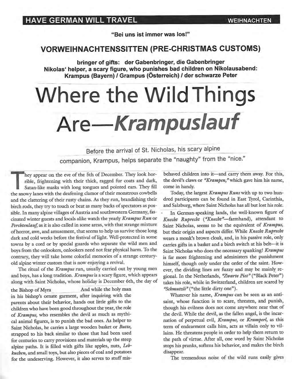 Are-Krampuslauf