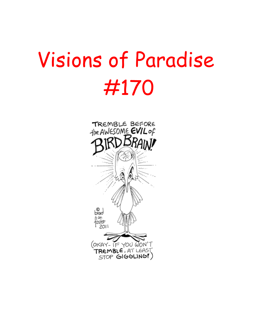 Visions of Paradise #170 Visions of Paradise #170