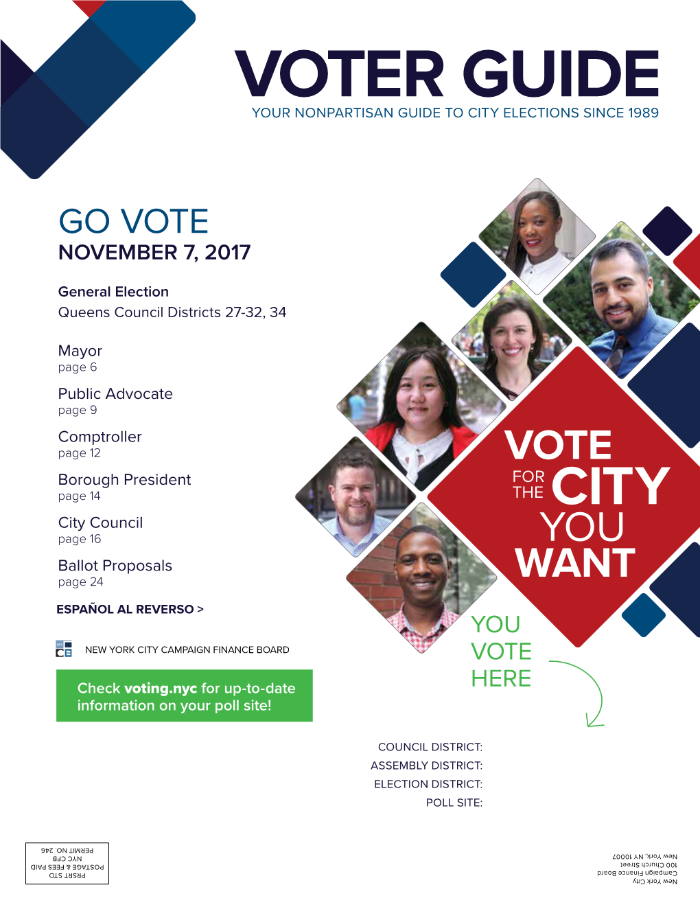 Voter Guide Your Nonpartisan Guide to City Elections Since 1989